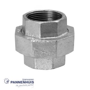 Schroefkoppeling verzinkt V/V 5/4"
