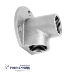 Muurplaat verzinkt V/V 1/2"