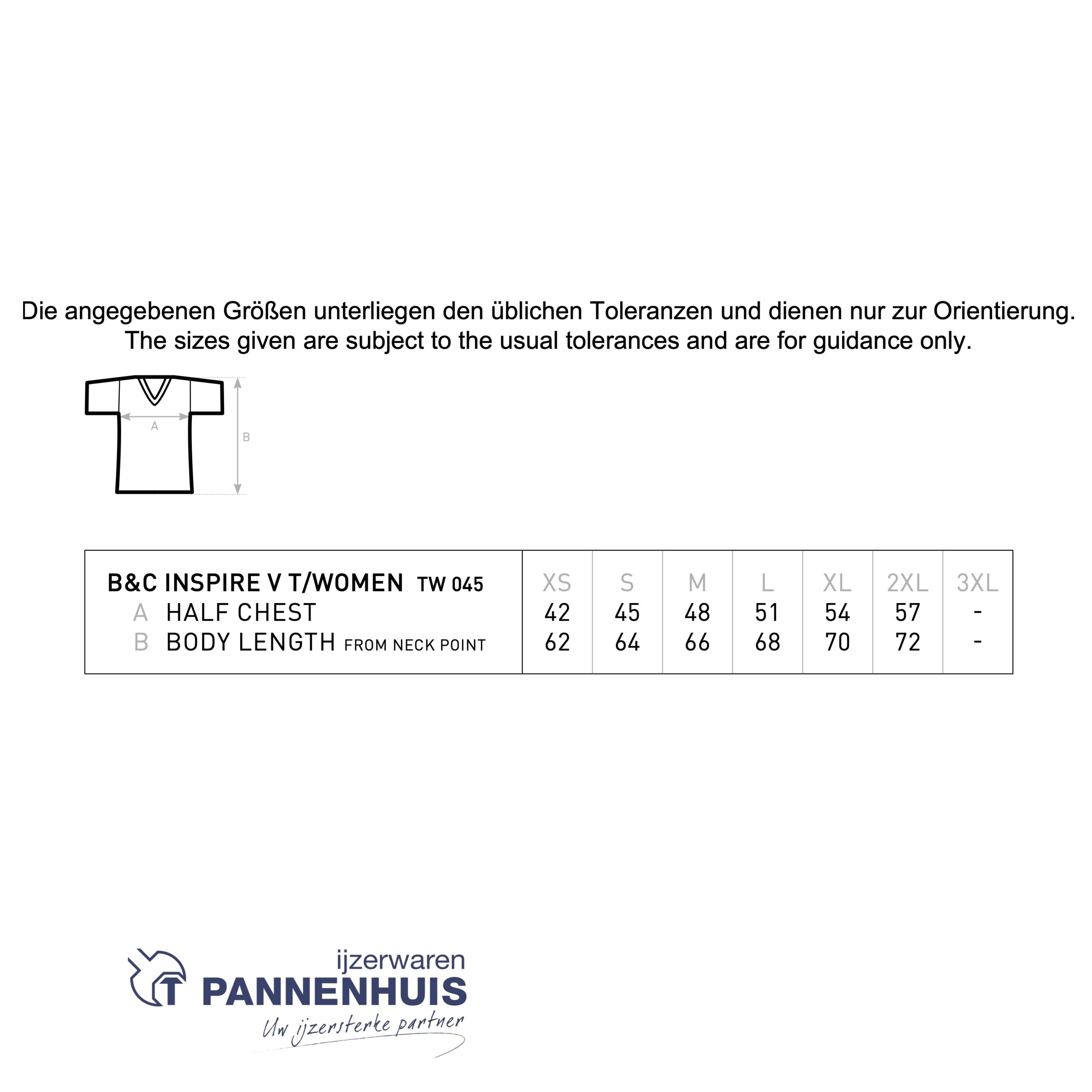 t-shirt zwart v-hals dames Zwart - Afbeelding 3