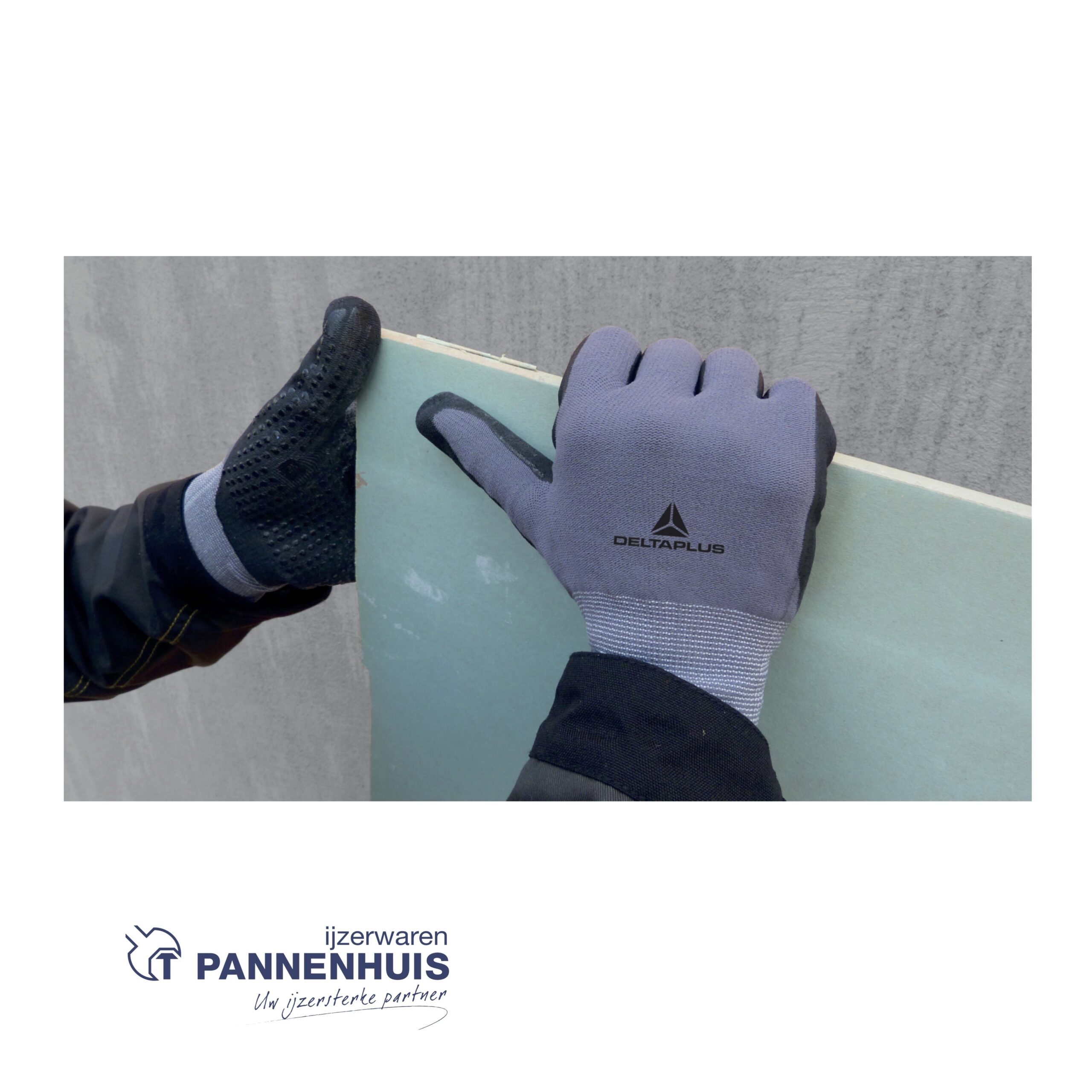 handschoen VE726 Grijs-Zwart VE726 VE726 - Afbeelding 3