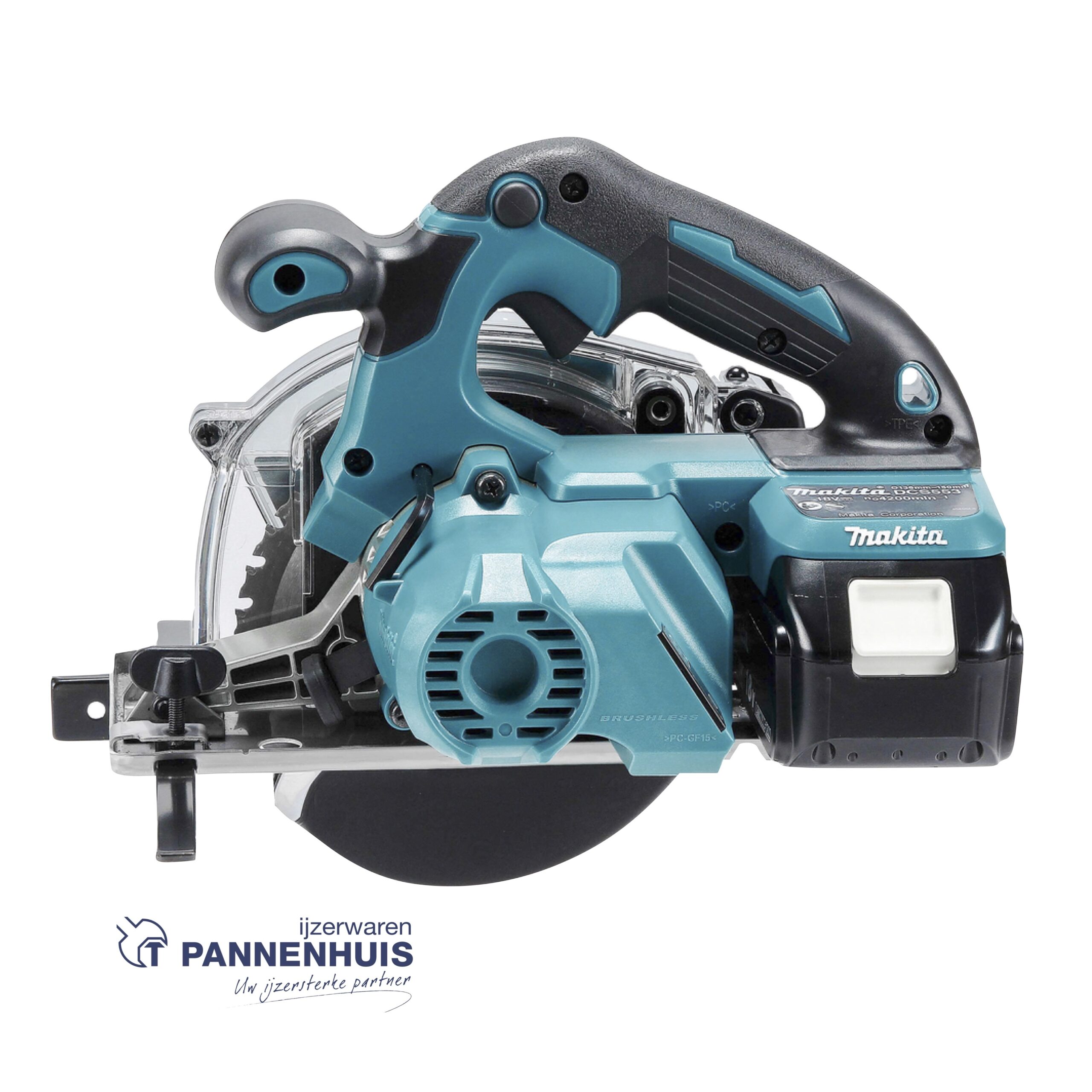 Makita DCS553ZJ Metaal cirkelzaag LXT® 150 mm Body in Macpac - Afbeelding 4