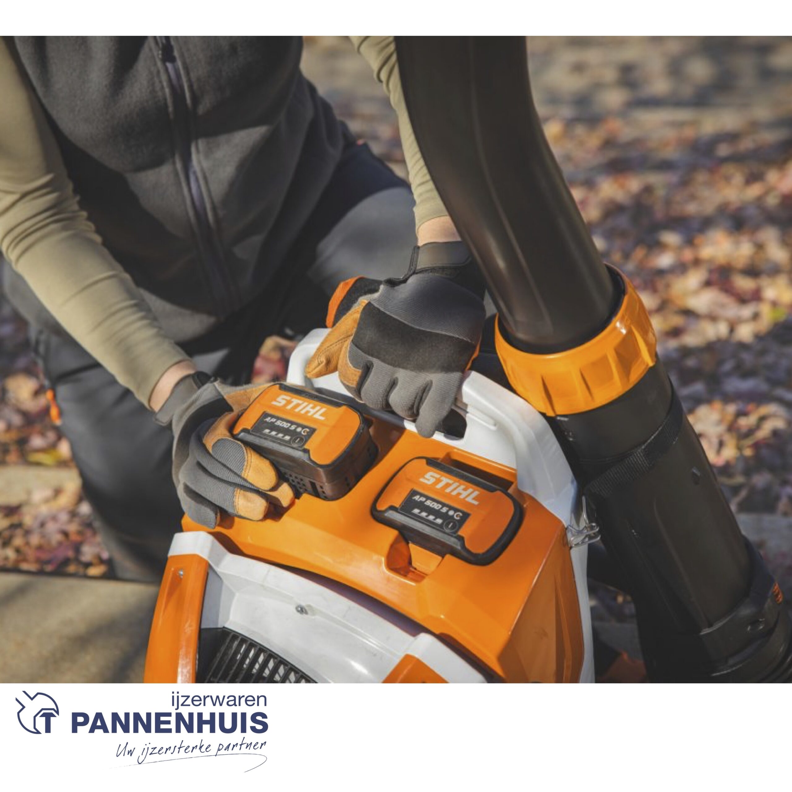 Stihl BRA 600.0-B Ruggedragen accubladblazer (AP) Body - Afbeelding 5