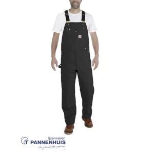Carhartt relaxed fit DUCK BIB overall W30 L32 Black