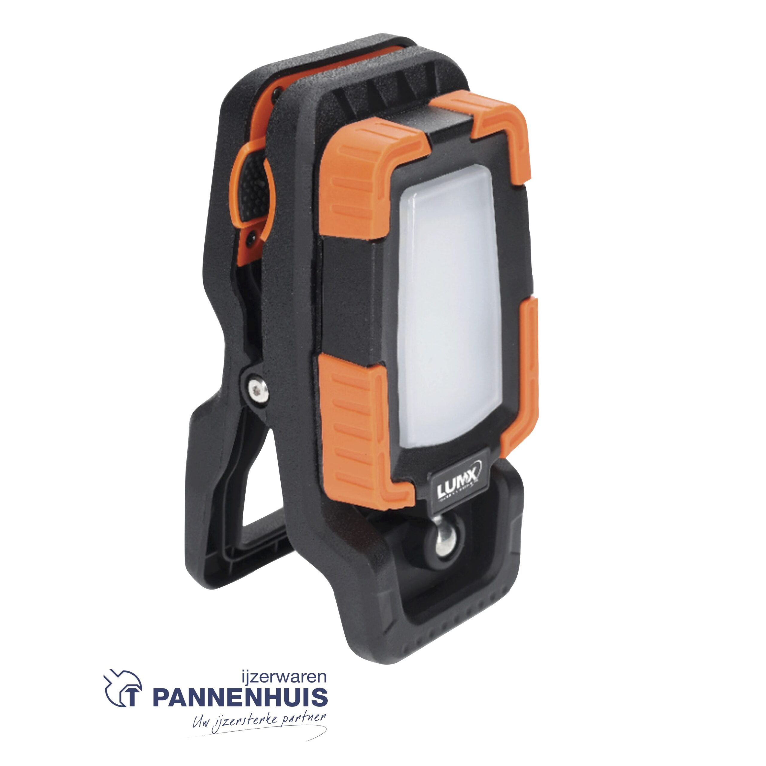 Lumx LED klemlamp 360° CL-20 - 20W - 1800 lumen - IP65, herlaadbaar - Afbeelding 2