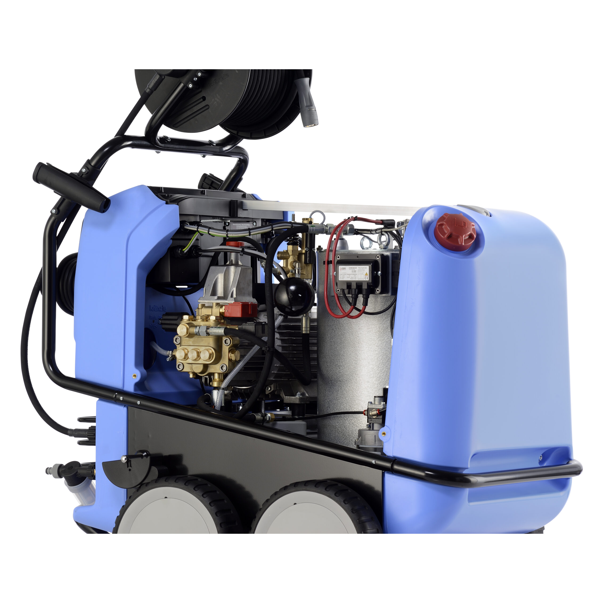 Kranzle Therm 635-1 + oproller (steeknippel D12) - Afbeelding 2