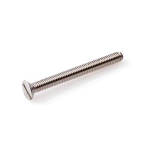 Metaalschroef RVS-A2 platkop zaagsnede 4x35 (200st)