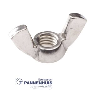 Vleugelmoeren RVS