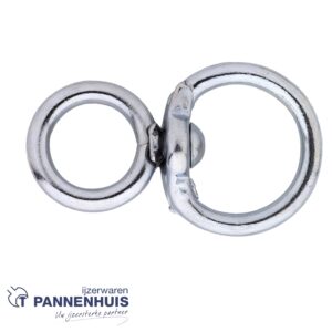 wervel 6 mm verzinkt