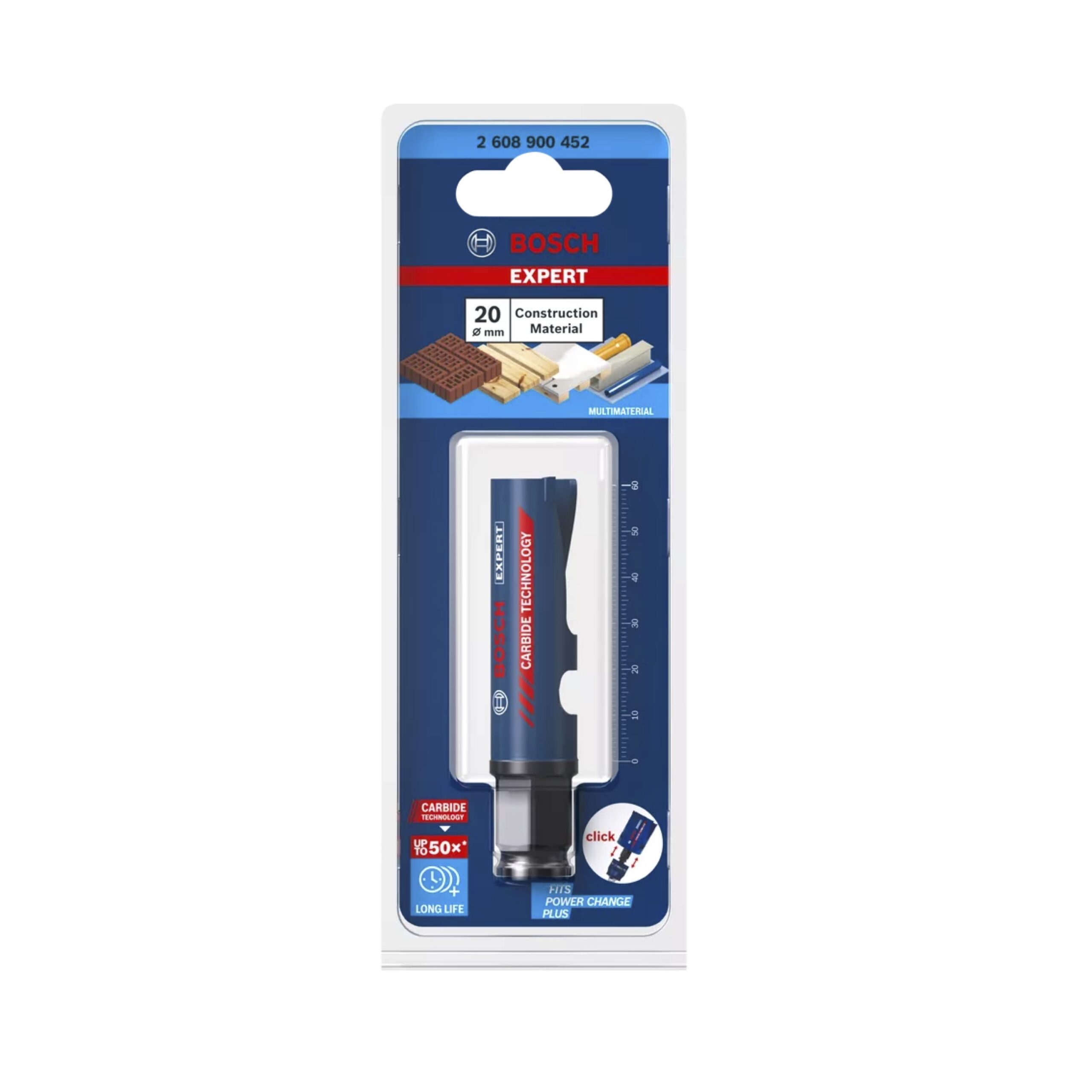 Bosch P-C gatzaag Construction Material 20mm - Afbeelding 2
