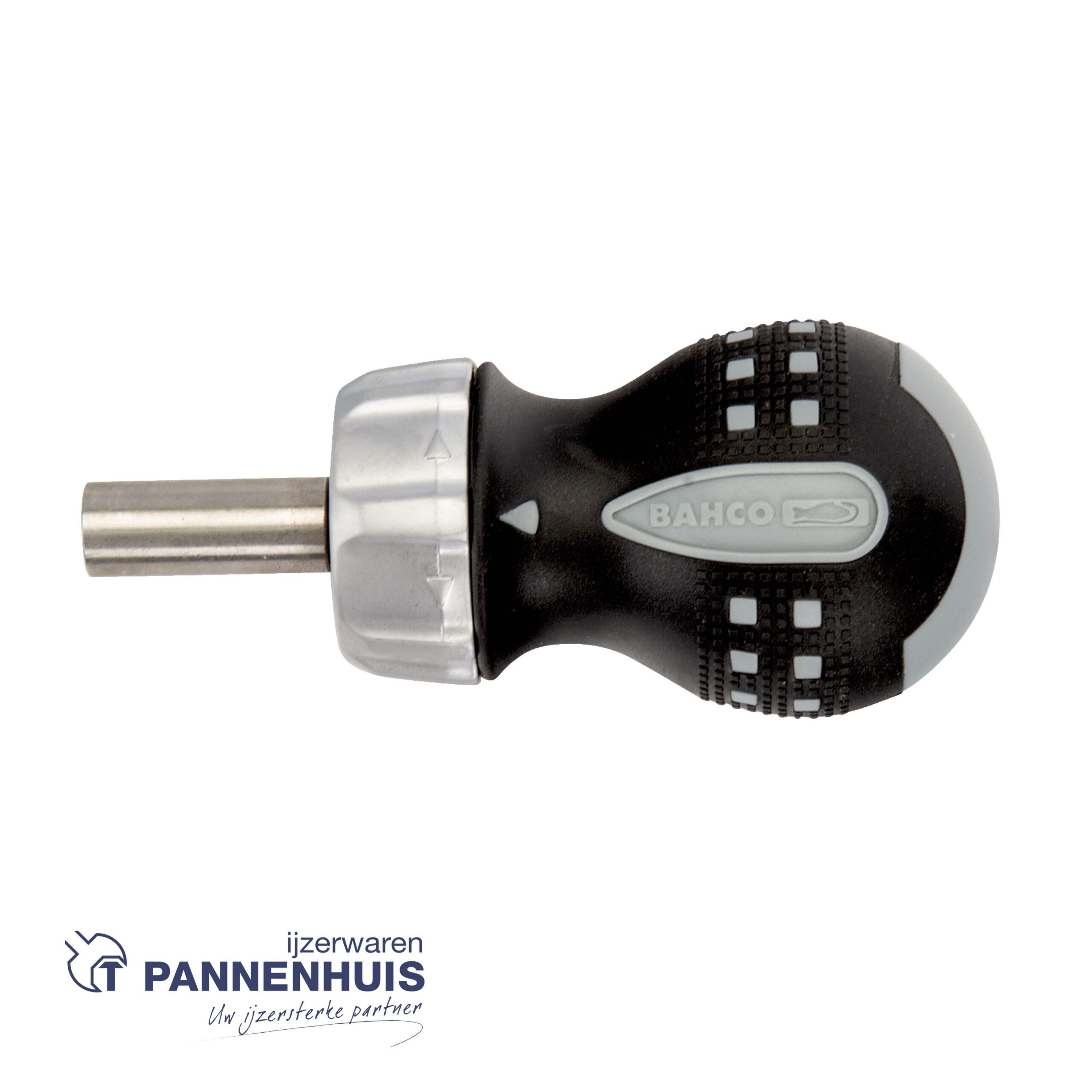 Bahco Ratelschroevendraaier 1/4" stubby 68 mm - Afbeelding 2