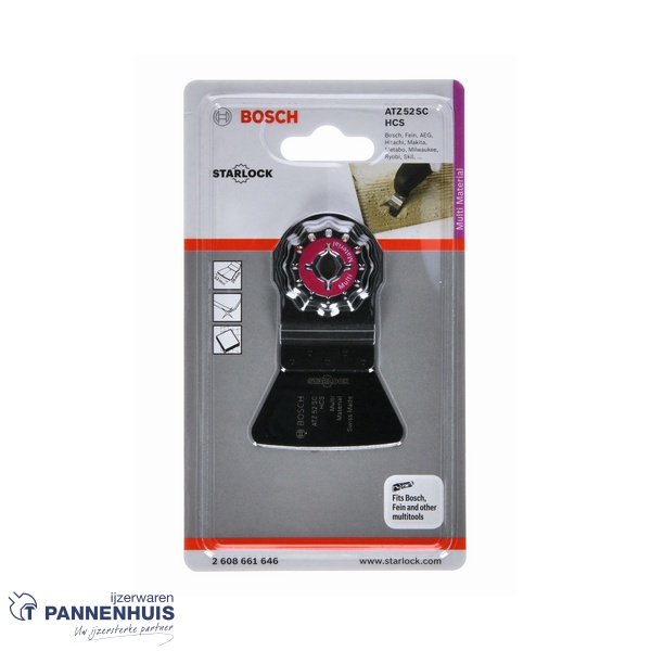 Bosch Starlock ATZ 52 SC HCS Schraper 52x26 - Afbeelding 2