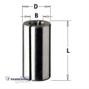 CMT Vergrootbus voor kolf D=8 / d=6mm L=25mm