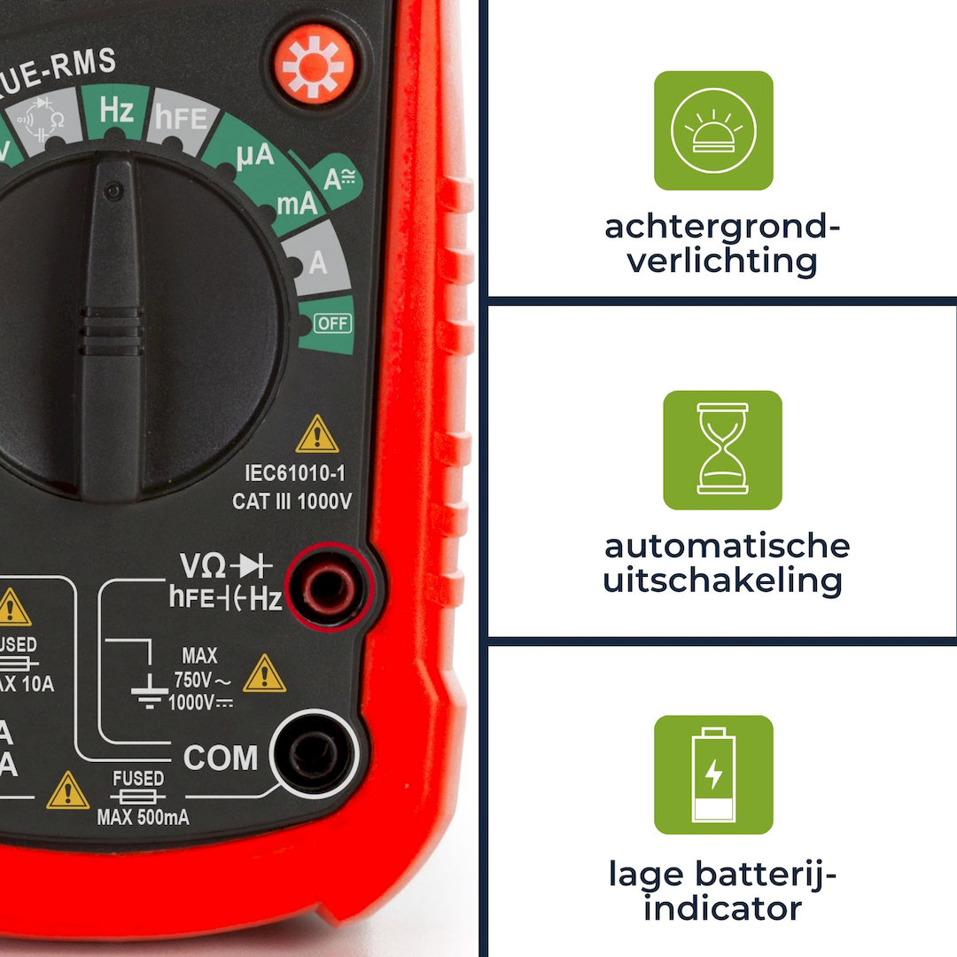 Perel multitester DVM030 - Afbeelding 4