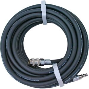 Bauger Persluchtslang 5 m + koppeling (darm in rubber)
