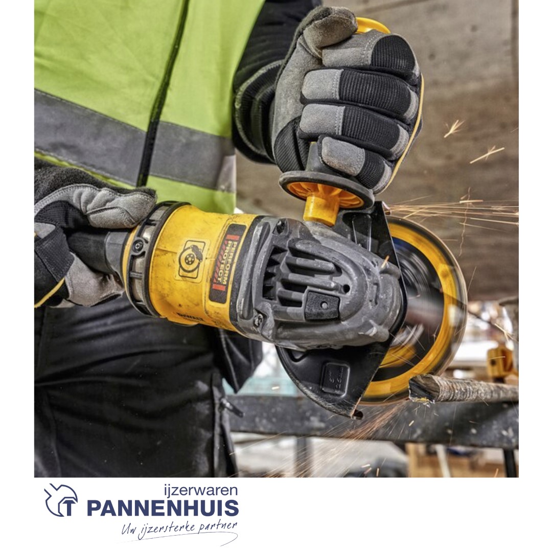 Dewalt DCG418X2 54V XR FLEXVOLT Haakse slijper 125mm - 2x 9.0Ah accu's en snellader - Afbeelding 3