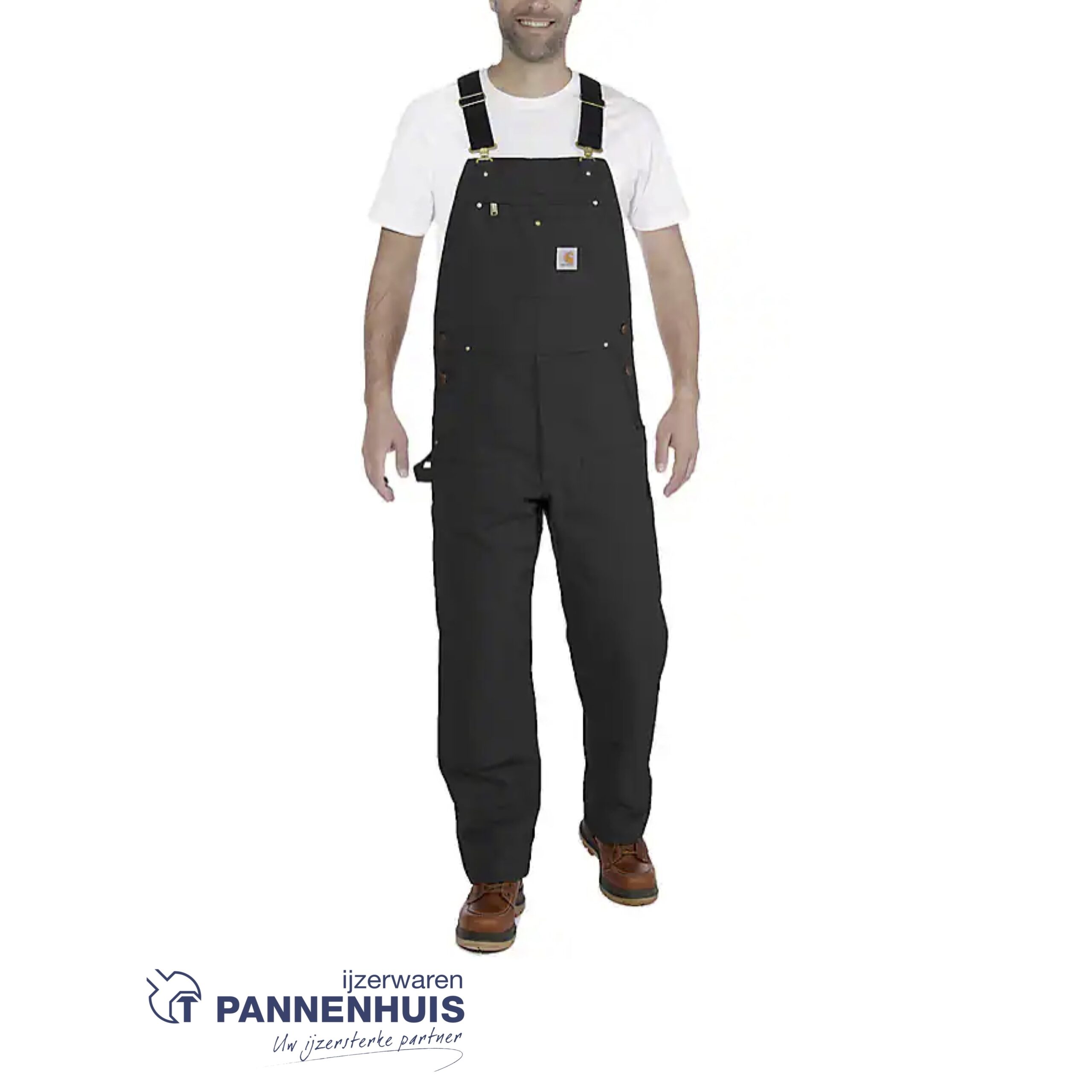 Carhartt relaxed fit DUCK BIB overall W30 L32 Black