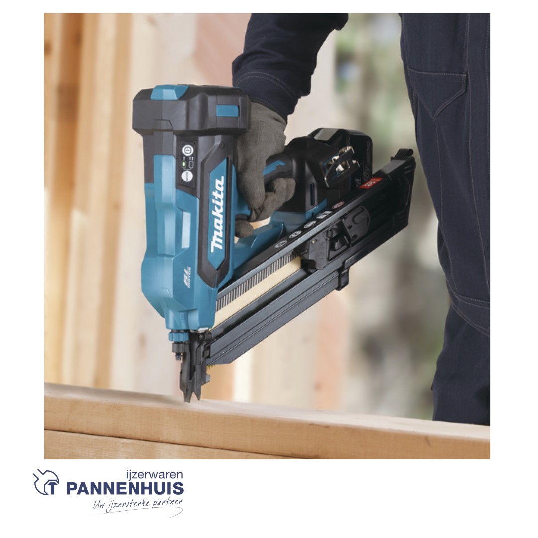 Makita DBN900ZK 18V 34° 18V LXT® constructie nagelmachine voor nagels met halfronde kop. - Afbeelding 4