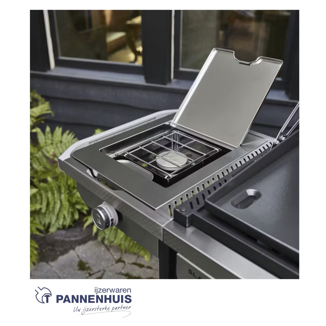 Weber Slate Plancha 76 cm met zijbrander, Black (Gas) - Afbeelding 2