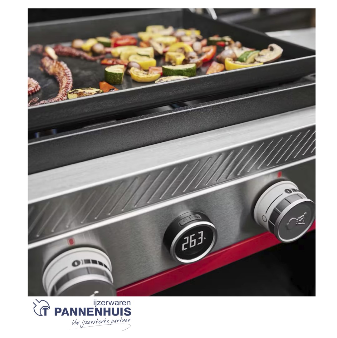 Weber Slate Plancha 76 cm met zijbrander, Black (Gas) - Afbeelding 5