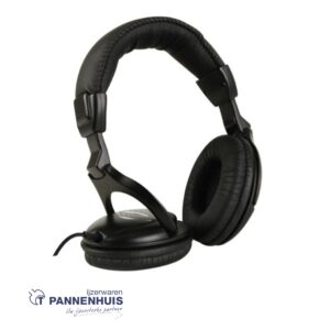 Digitale stereo hoofdtelefoon, aanpasbare robuuste hoofdband