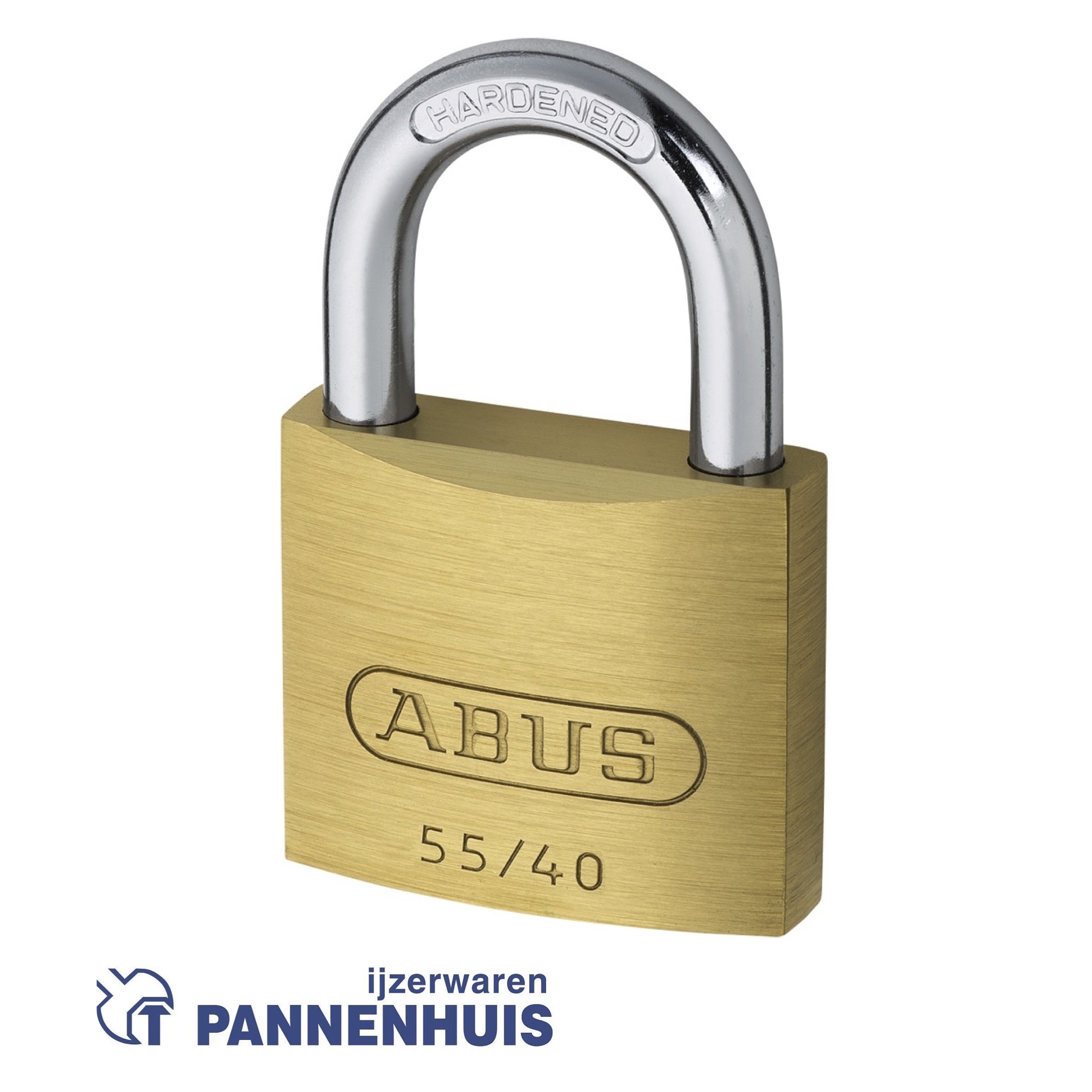 Abus Messing hangslot 55/40 KD (doos) - Afbeelding 2