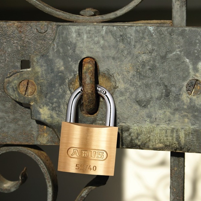 Abus Messing hangslot 55/40 KD (doos) - Afbeelding 3