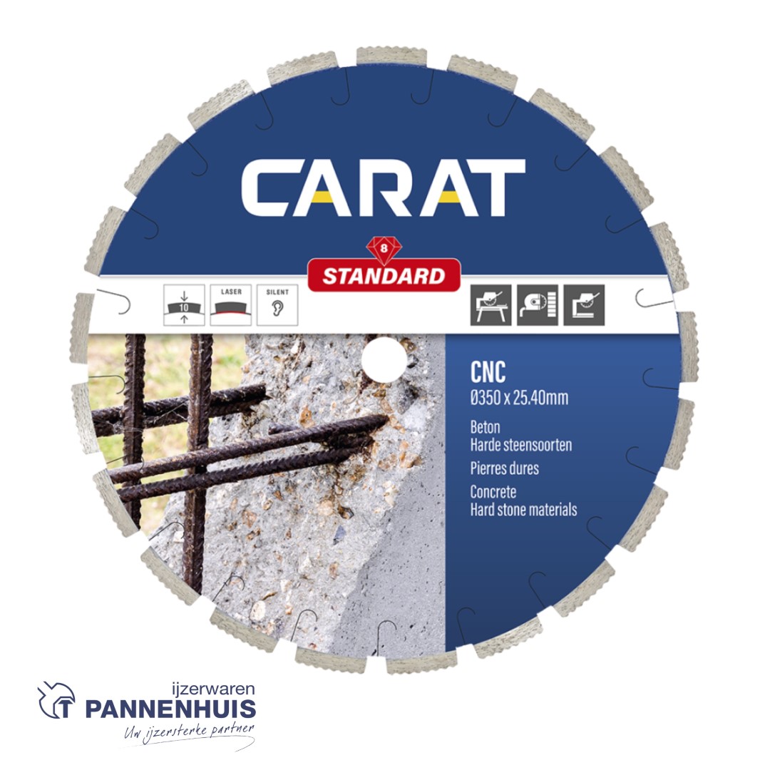 Carat CNC Standaard 350x25,4 beton tafel