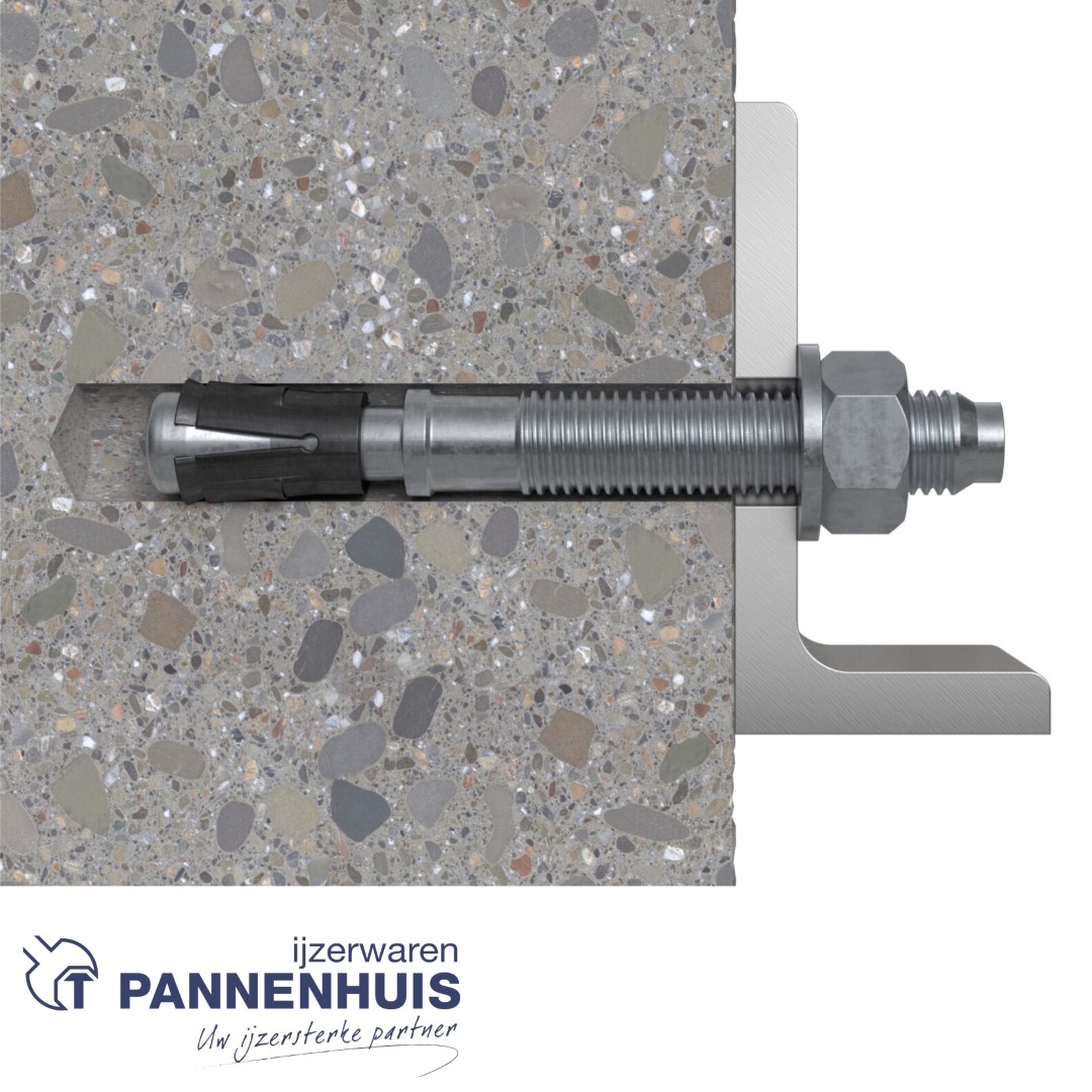 fischer Doorsteekanker FAZ II Plus 8/10 K NV (Blister) - Afbeelding 2