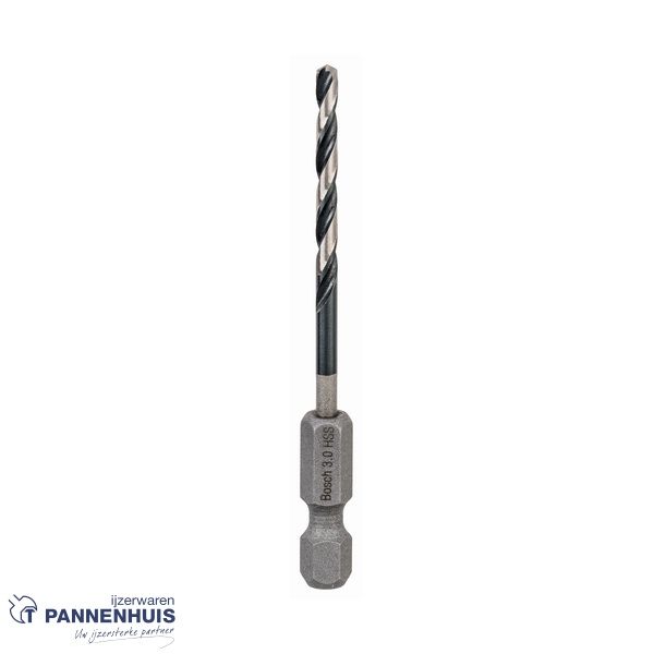 Bosch Spiraalboor HSS zeskantschacht 3 x 33 x 72 mm