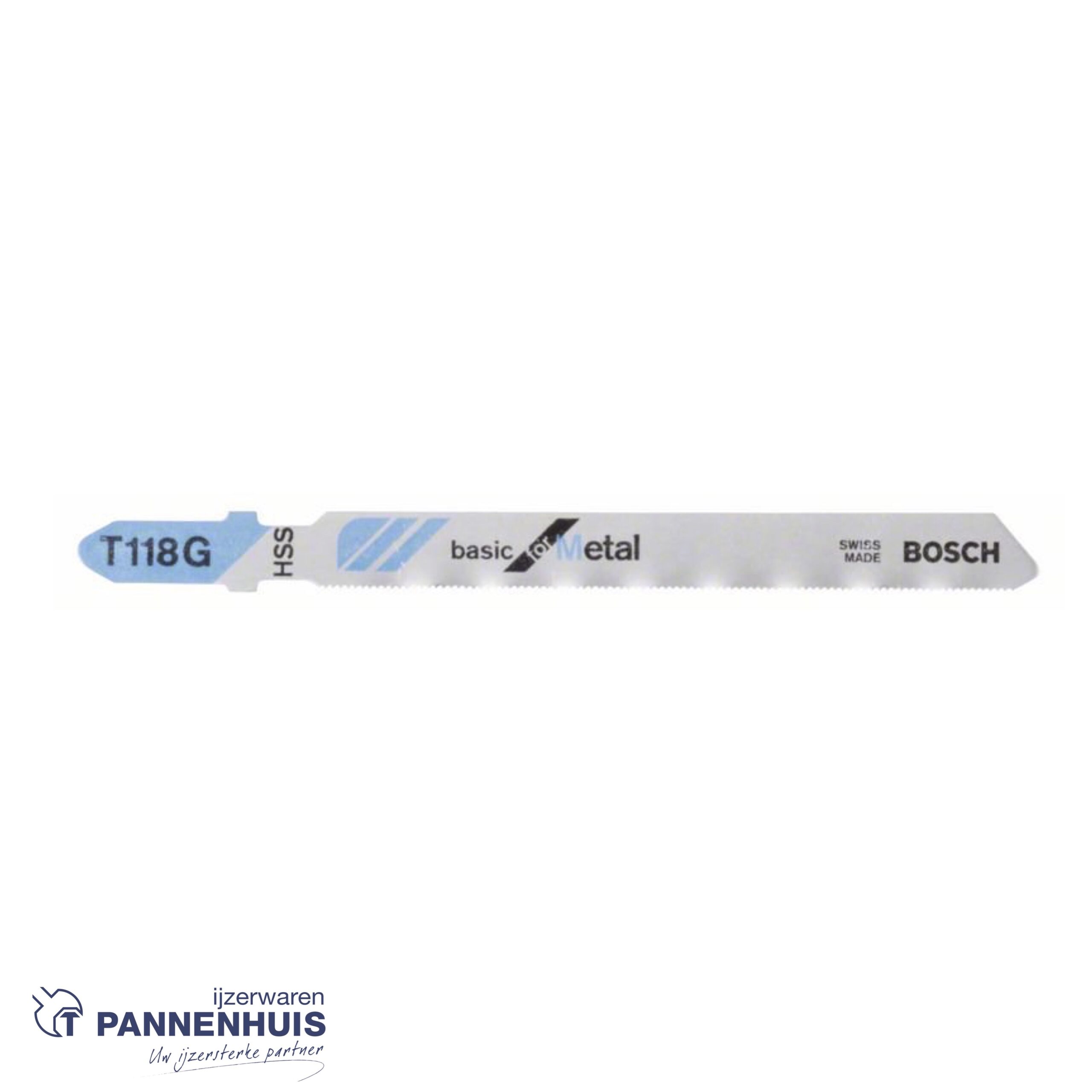 Bosch Decoupeerzaagblad T118 G basic thin metal