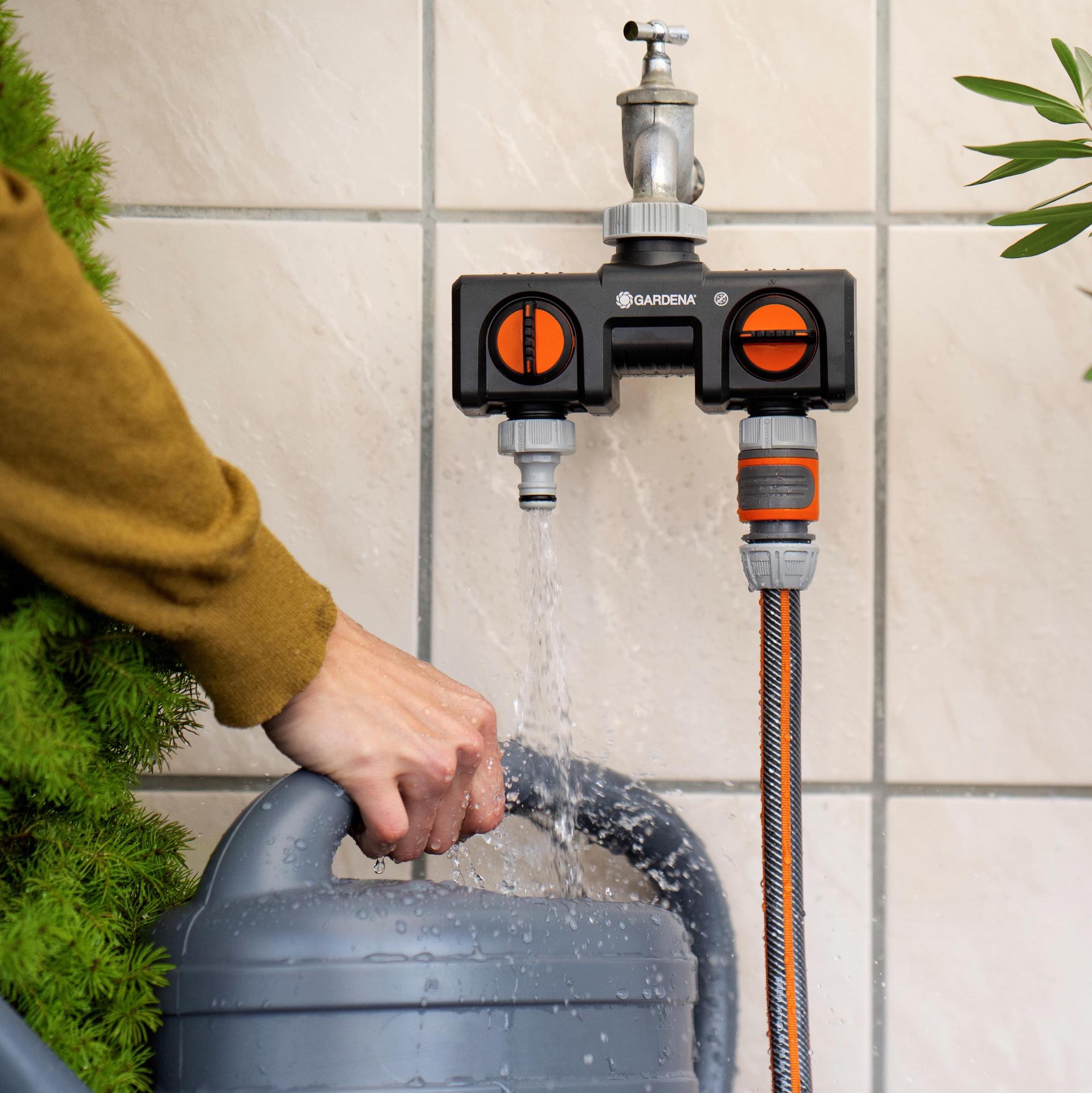 Gardena 2-weg waterverdeler pro - Afbeelding 2