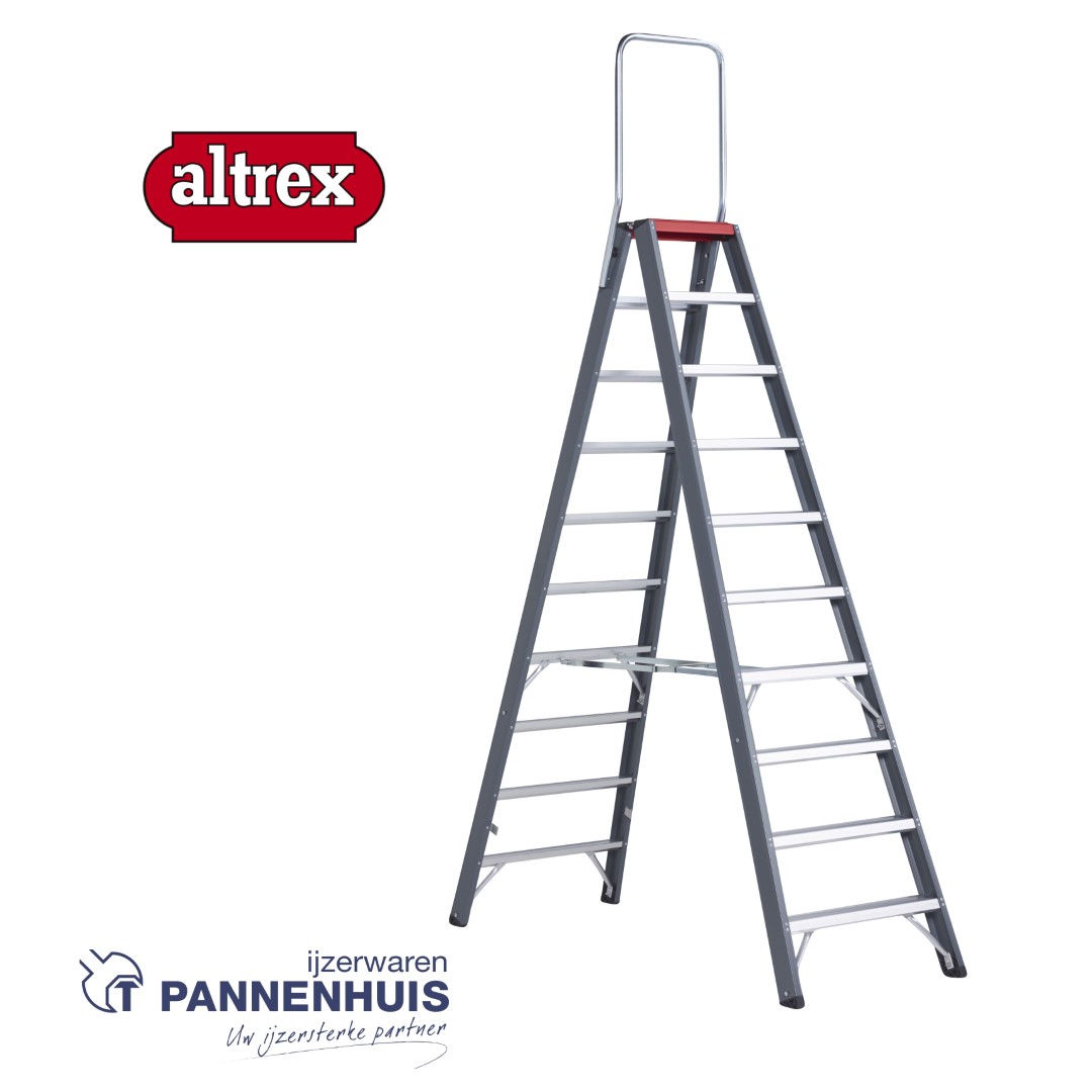 Altrex FALCO dubbel oploopbaar 2x10 FDO+ beugel