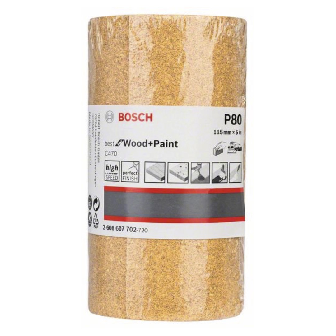 Bosch Schuurrol C470 115, x 5 m, K 80