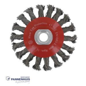 Ivana kegelborstel getordeerd staaldraad M14 100x0.50mm