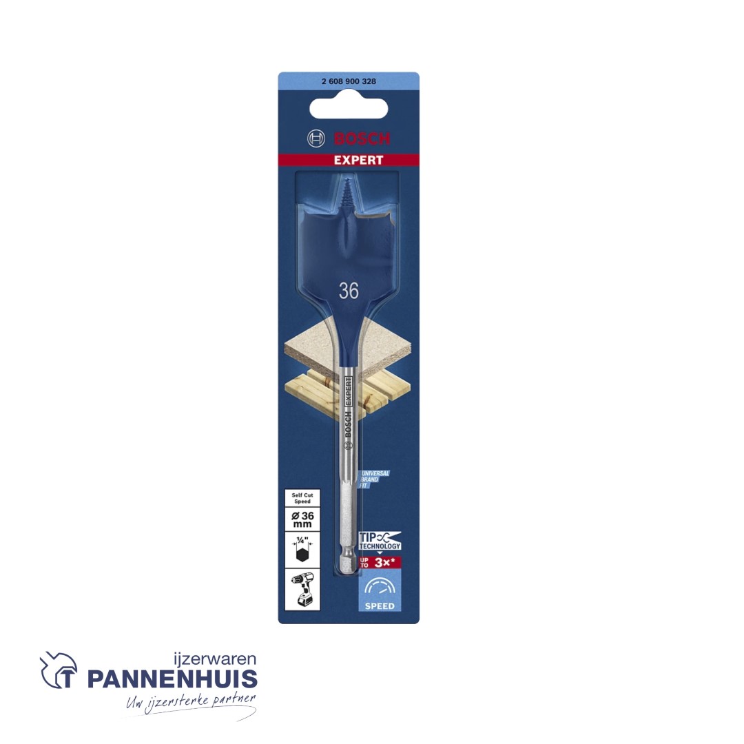 Bosch Speedboor Self Cut Speed 36 x 152 mm - Afbeelding 2