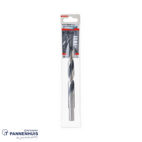 Bosch Spiraalboor HSS PointTeQ 15 mm gereduceerde opnameschacht - Afbeelding 2