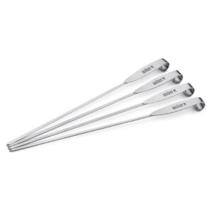 Weber Spiesenset 4 stuks RVS