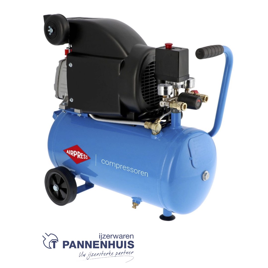 Airpress Compressor HL 310-25 8 bar 2 pk 157 l/min 25 l - Afbeelding 2