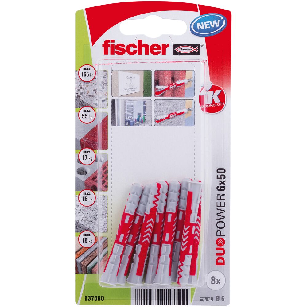 fischer DuoPower 6x50 (blister) - Afbeelding 2