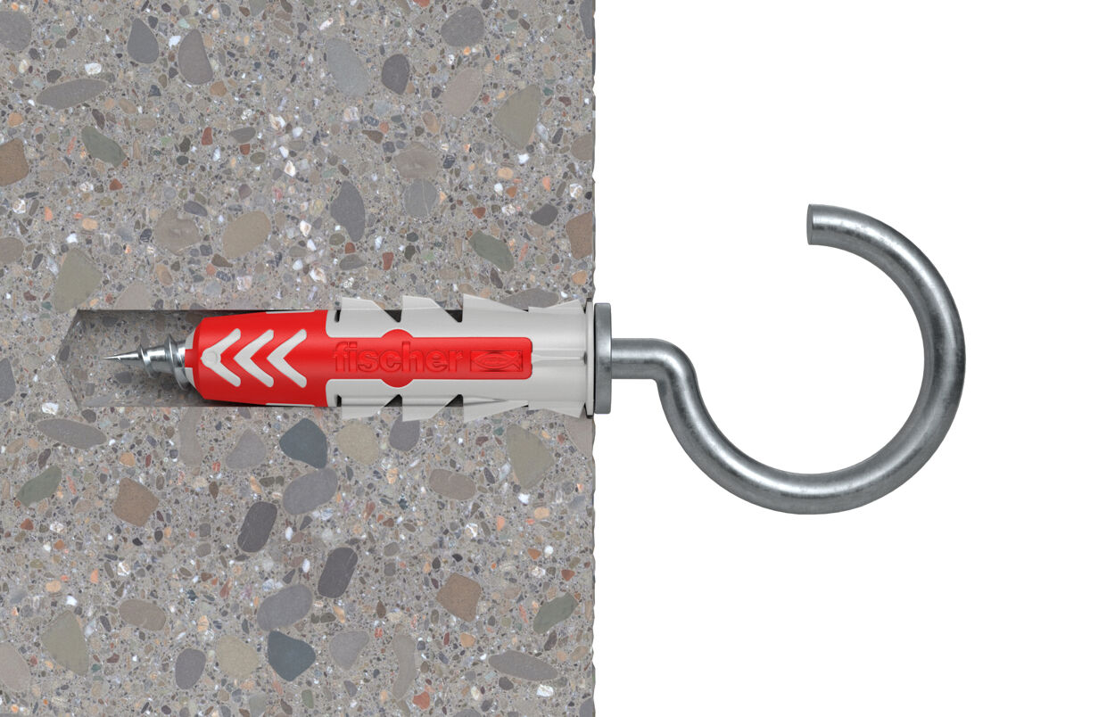 fischer DuoPower 10x50 met grote haak (blister) - Afbeelding 3