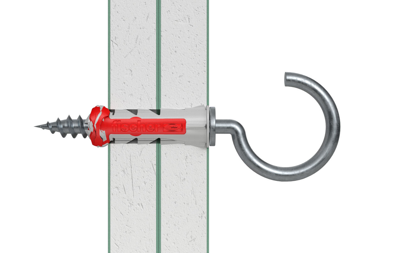 fischer DuoPower 10x50 met grote haak (blister) - Afbeelding 4