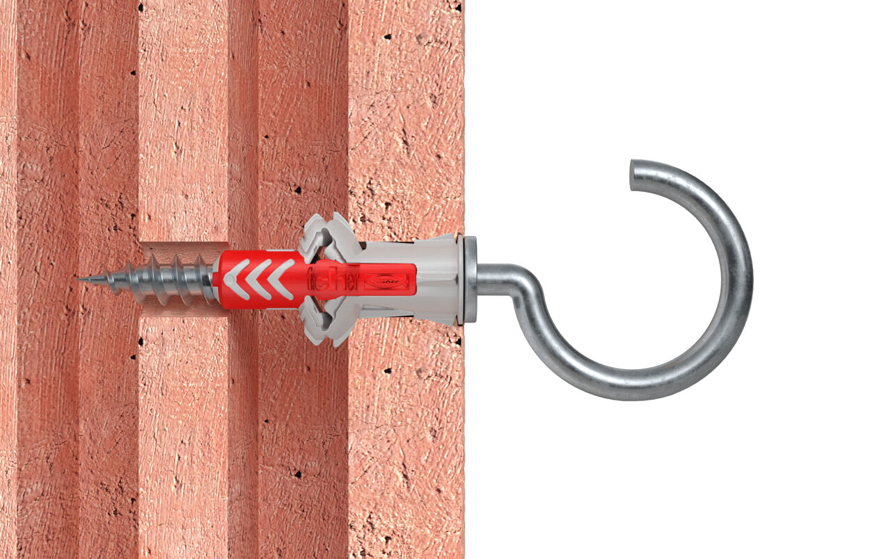 fischer DuoPower 10x50 met grote haak (blister) - Afbeelding 5