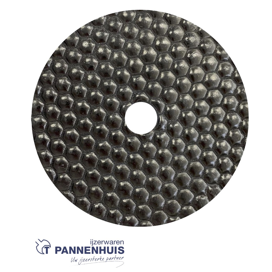 Carat Polijstpad BUFF Black 125mm droog
