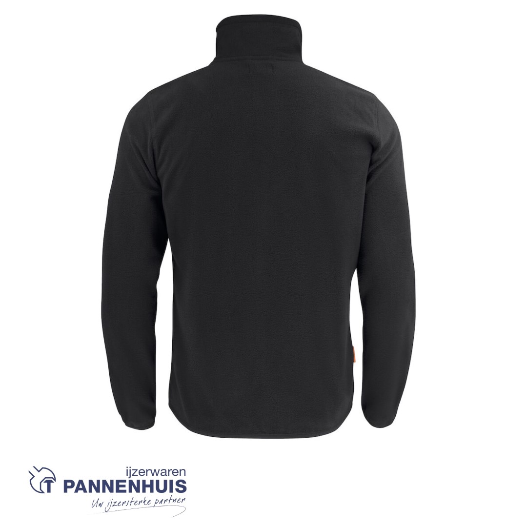 Jobman 5901 Microfleece Jacket zwart L - Afbeelding 2