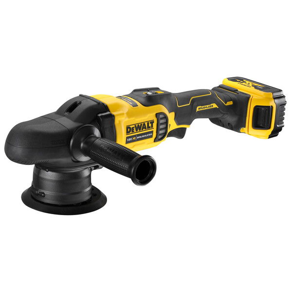 Dewalt DCM848P2 18V XR Brushless Haakse polijstmachine (excentrisch) 125-180mm 2x 5.0Ah - Afbeelding 2