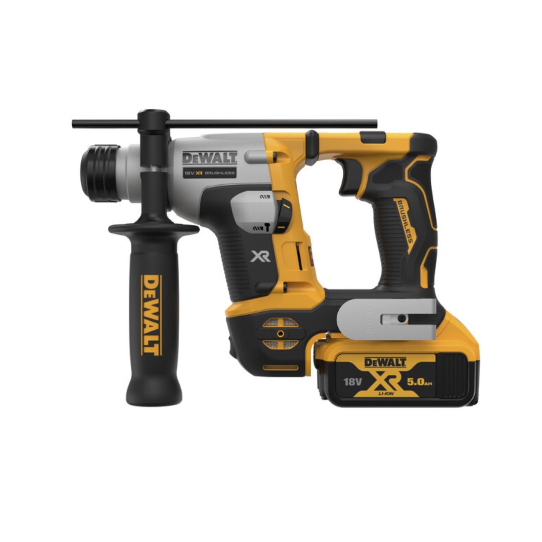 Dewalt DCH172P2 18V XR Ultra Compact SDS-PLUS Combihamer 1.4J 2 x 5.0AH in Tstak - Afbeelding 2