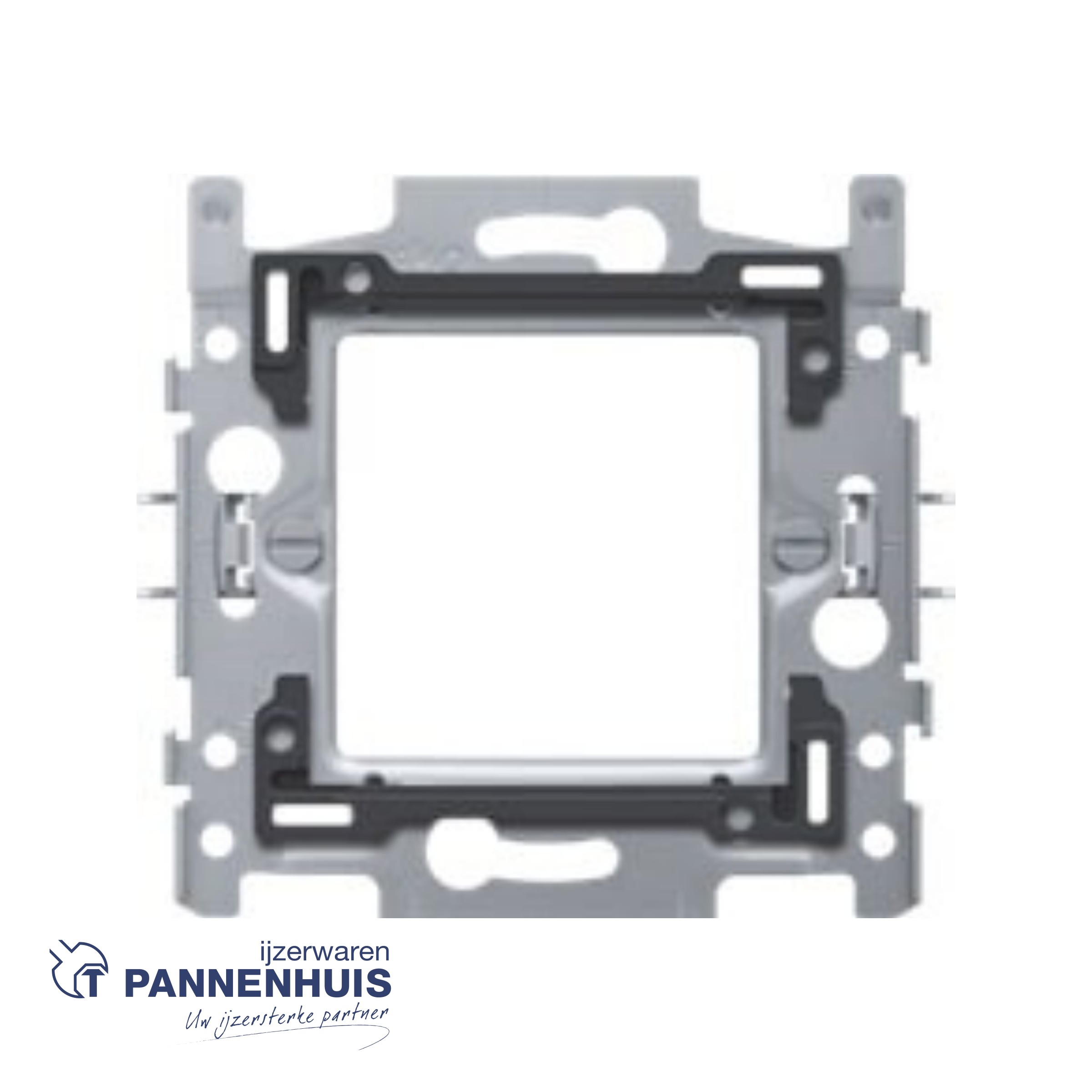 NIKO Universele sokkel voor functies van 45 x 45 mm