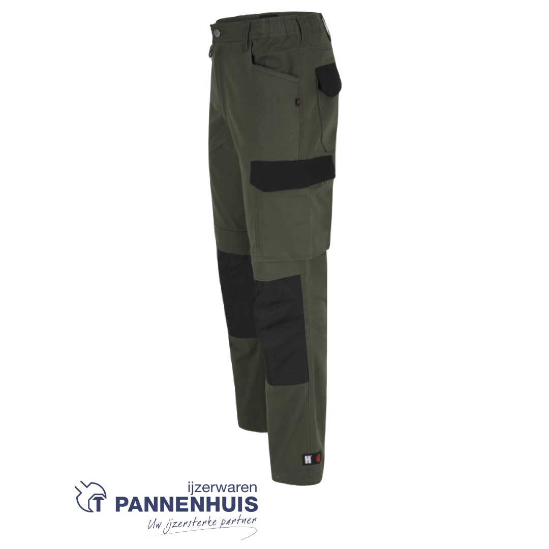 Herock Dero broek Donker Kaki/Zwart - Afbeelding 3