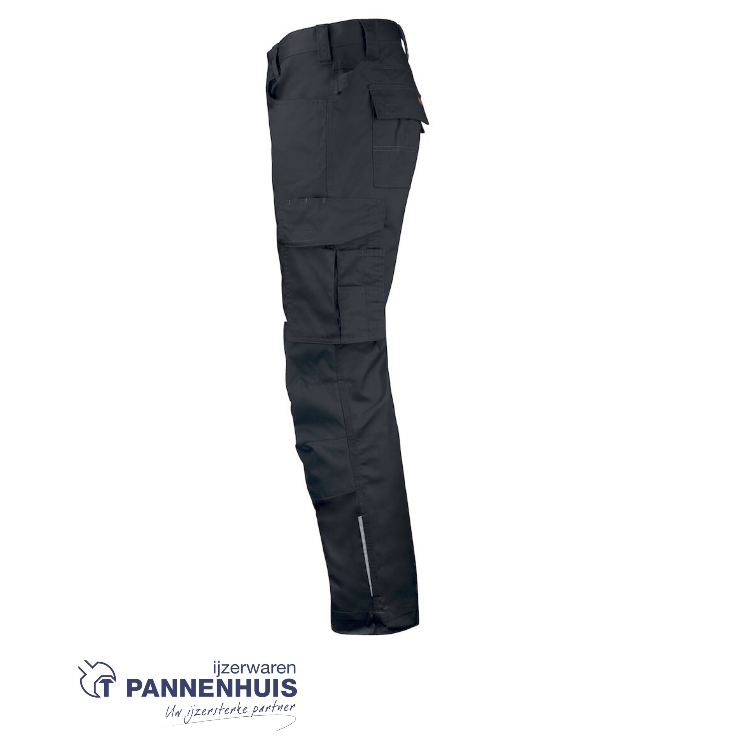 Jobman 2321 Servicebroek zwart/zwart - Afbeelding 3