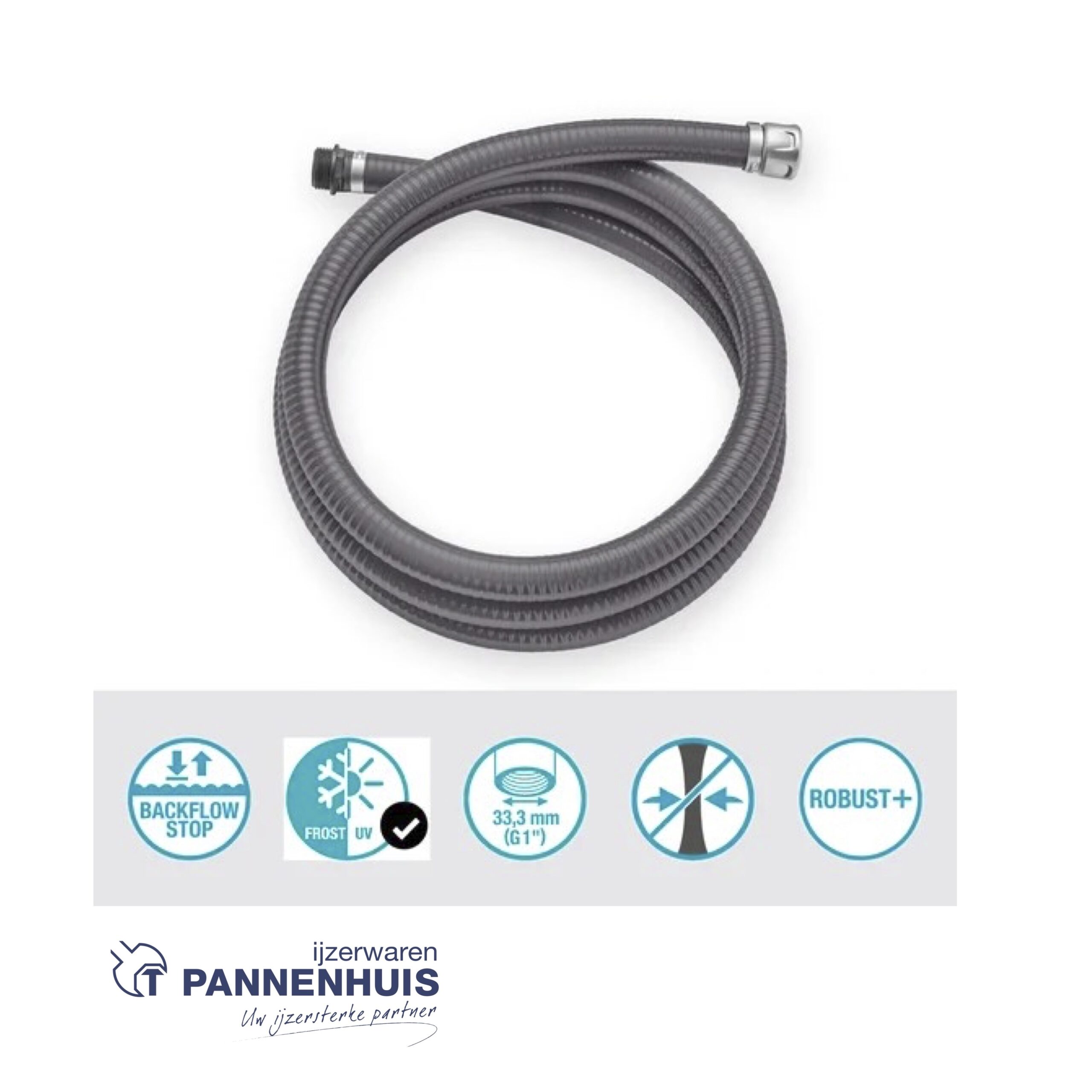 Gardena verlengstuk aanzuiging 25mm (1") 4m - Afbeelding 2